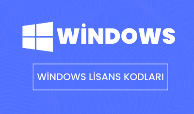 windows lisans kodlari